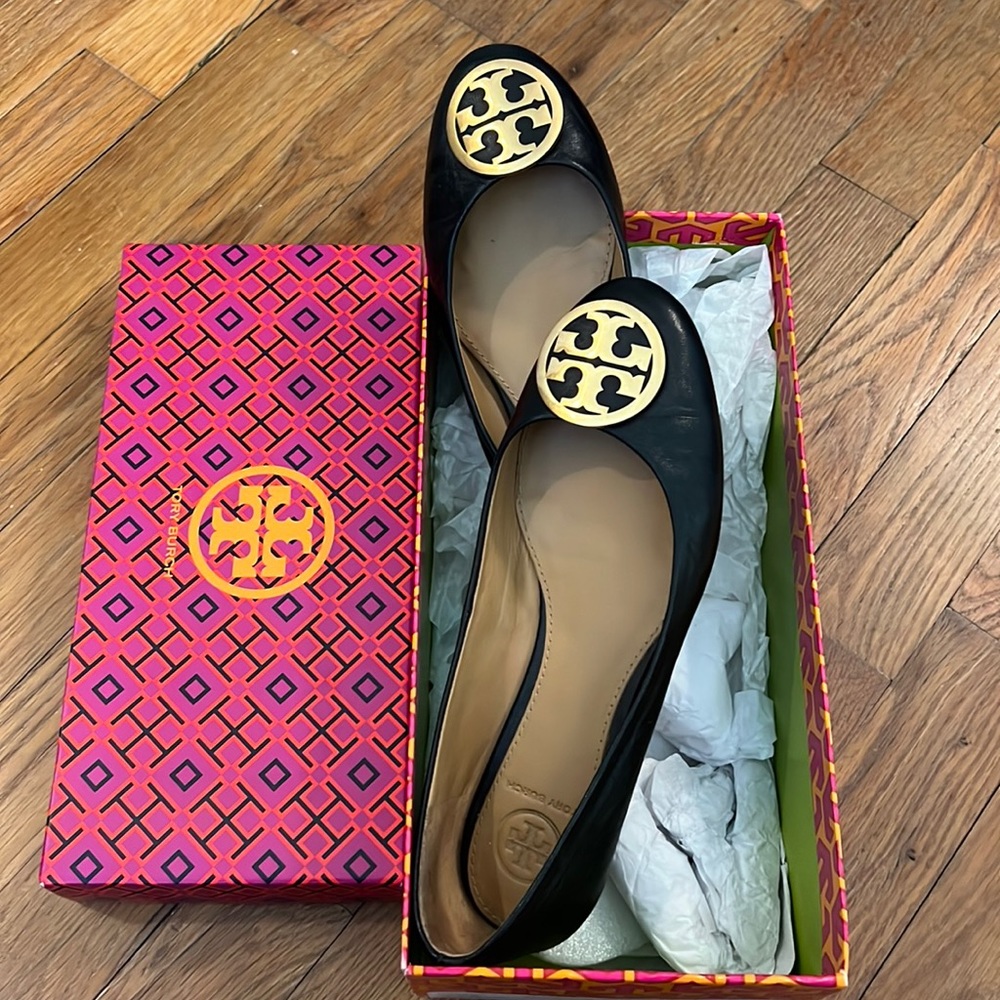 Tory Burch Benton Ballet Flat Nappa Leather